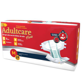Imagem do produto Fralda - Geriátrica Adultcare Média 26 Unidades
