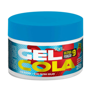 Imagem do produto Gel Fixador Cola Soft Azul 250G