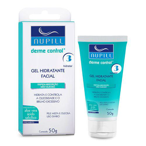 Imagem do produto Gel Hidratante Facial Nupill Derme Control 50G