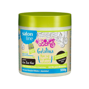 Imagem do produto Gel To De Cacho Gelatina Mix Verde 550G