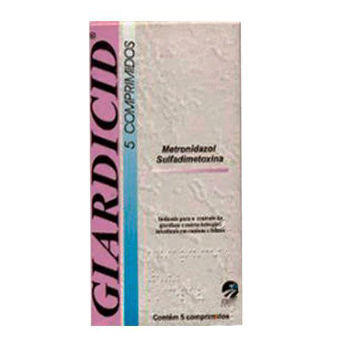 Imagem do produto Giardicid 500Mg Caixa Com 5  Comprimidos