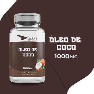 Imagem do produto Global Nutrition Óleo De Coco 1000Mg Global Nutrition