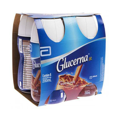 Suplemento Nutricional Glucerna Sr.sabor Chocolate 200Ml (Pack Com 4)