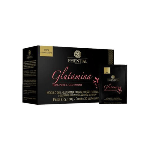 Imagem do produto Glutamina 100% Pure 30 X 5G Essential Nutrition