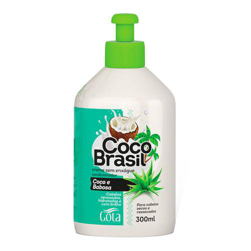Imagem do produto Gota Dourada Coco Brasil Creme P/ Pentear Babosa 300Ml