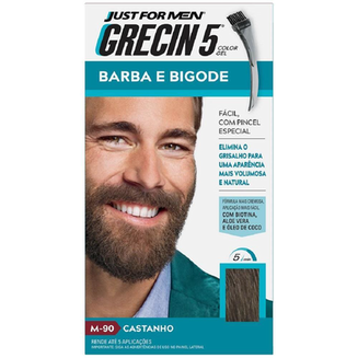 Imagem do produto Grecin 5 Color Gel Barba E Bigode Castanho Claro
