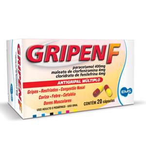 Imagem do produto Gripen - F 20 Comprimidos
