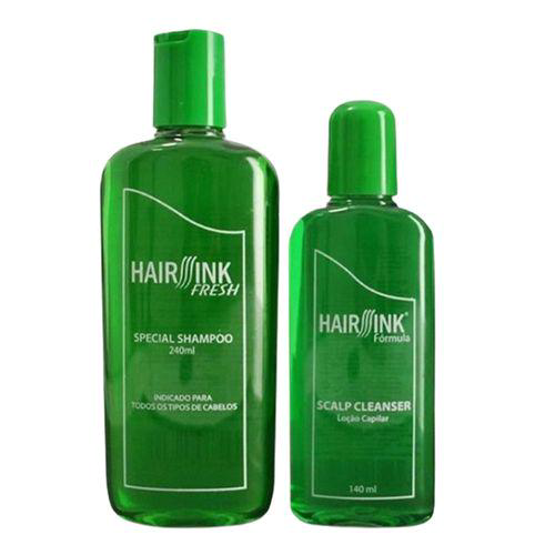 Imagem do produto Hair Sink Fresh Tratamento Antiqueda De Cabelos Shampoo 240Ml E Tônico Capilar 140Ml Hairsink