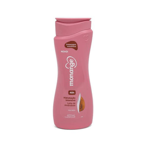 Imagem do produto Hidratante Monange Hidratação Intensiva Leite De Amêndoas Pele Seca Com Ação Desodorante 400Ml