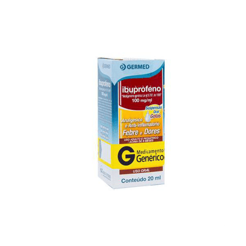 Imagem do produto Ibuprofeno - 100Mg 20Ml Germed Genérico