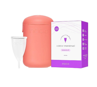 Imagem do produto Inciclo Coletor Menstrual B + Copinho Esterilizador Lavanda Kit