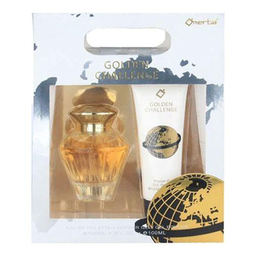 Imagem do produto Kit Florence Golden Challenge Eau De Parfum Omerta Perfume Feminino 100Ml E Gel De Banho 100Ml