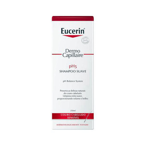 Shampoo Para Cabelos Sensíveis Eucerin Ph5 Dermo Capillaire 250Ml
