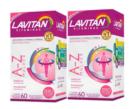 Imagem do produto Kit Lavitan Az Mulher C/ 60 Comprimidos 2 Unidades Cimed