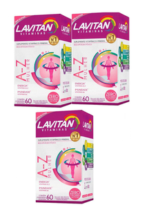 Imagem do produto Kit Lavitan Az Mulher C/ 60 Comprimidos 3 Unidades Cimed