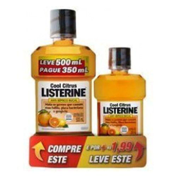 Imagem do produto Kit Listerine - Citrus 500 E 250Ml