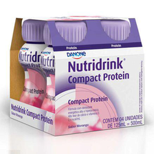 Imagem do produto Kit Mensal Nutridrink Compact Protein Sabor Morango 32 Unidades De 125Ml