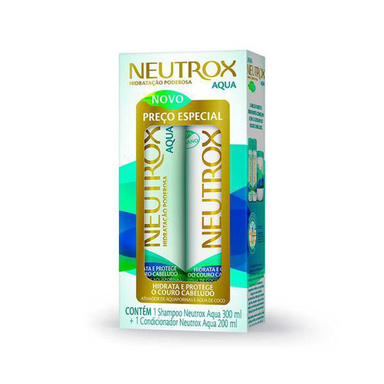 Imagem do produto Kit Neutrox Aqua Shampoo Com 300Ml + Condicionador Com 200Ml 1 Unidade