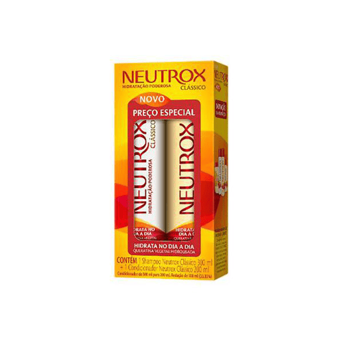 Imagem do produto Kit Neutrox Clássico Shampoo Com 300Ml + Condicionador Com 200Ml 1 Unidade