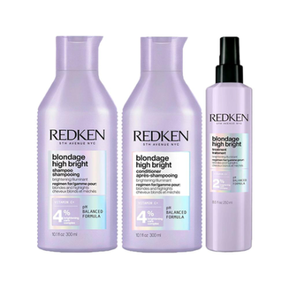 Imagem do produto Kit Redken Blondage High Bright Pré Shampoo E Shampoo E Condicionador