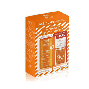Imagem do produto Kit Sabonete Líquido Actine Pele Acneica + Protetor Solar Actine Fps30 Darrow 1 Unidade