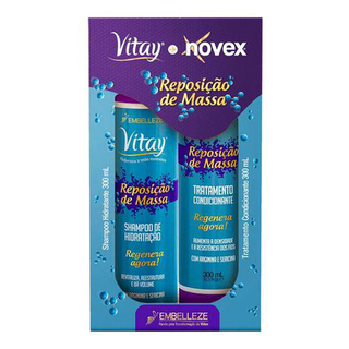 Imagem do produto Kit Shampoo + Condicionador Vitay Novex Reposição De Massa Com 300Ml Cada 1 Unidade
