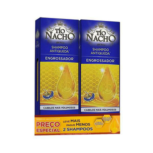 Imagem do produto Kit Shampoo Tio Nacho Antiqueda Engrossador 2 Unidades De 415Ml Cada Preço Especial