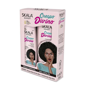 Imagem do produto Kit Skala Expert Crespo Divino Com Shampoo + Condicionador De 325 Ml Cada