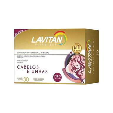 Lavitan - Hair Com 30 Cápsulas