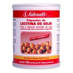 Imagem do produto Lecitina - De Soja C Vitamina E 1000Mg C 100 Cápsulas Naturalis