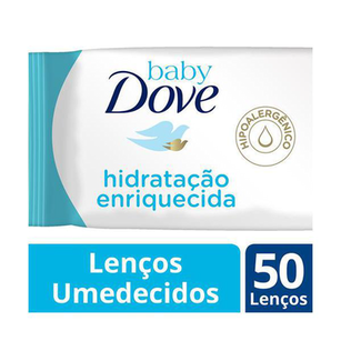 Imagem do produto Lenco Umedecido Baby Dove Hidratacao Enriquecida C 50