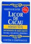 Imagem do produto Licor - Cacau Xavier 100Mg 6 Comprimidos