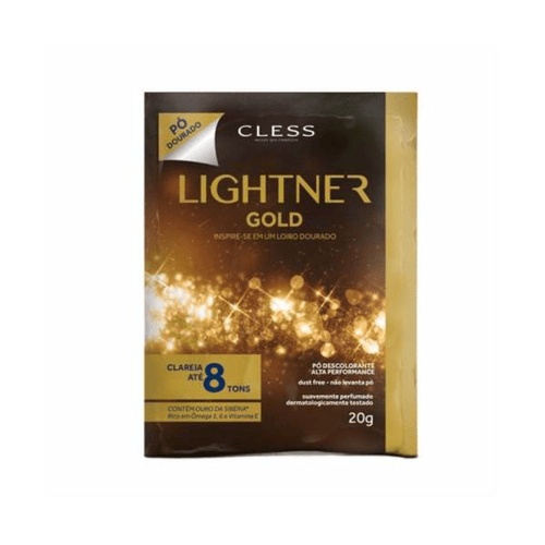 Imagem do produto Lightner Gold Po Descolorante Sache 20G Av