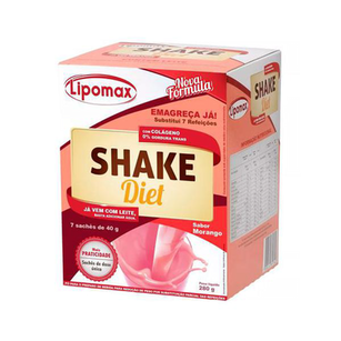 Imagem do produto Lipomax - Shake Diet Morango 406G