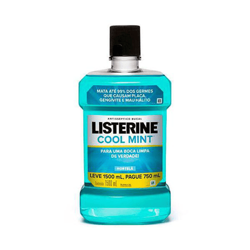 Imagem do produto Listerine - Cool Mint Lv 1,5L Pg 750Ml