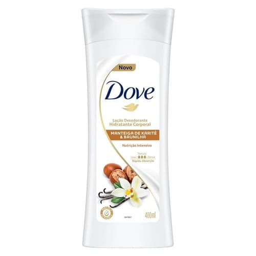 Imagem do produto Loção Hidratante Dove Nutrição Intensiva Manteiga De Karité E Baunilha 400Ml