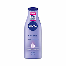 Loção - Hidratante Nivea Soft Milk 200Ml