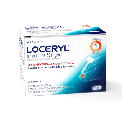 Imagem do produto Loceryl - 5 Solução Esmalte 2,5 Ml