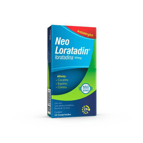 Imagem do produto Loratadin - 10Mg 12 Comprimidos