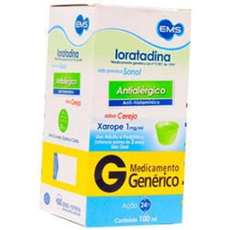 Imagem do produto Loratadina 1Mg/Ml - Xarope 100Ml Ems Genérico