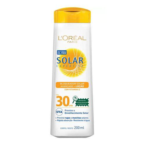 Imagem do produto Loreal Solar Expertise Fps30 200Ml Gratis Expertise Facial Fps30