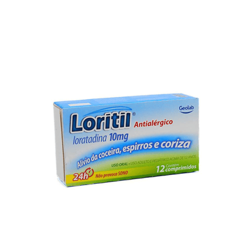 Imagem do produto Loritil - 10Mg 12 Comprimidos