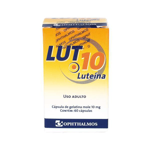 Lut 10 - Luteína 10Mg C 60 Cápsulas