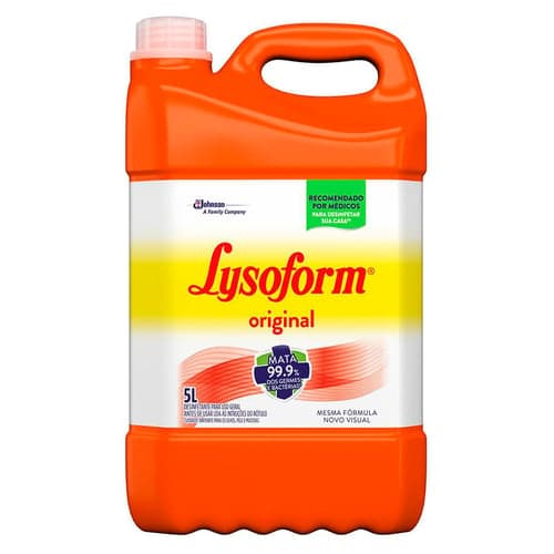 Imagem do produto Lysoform Desinfetante Bruto Original 5 Litros