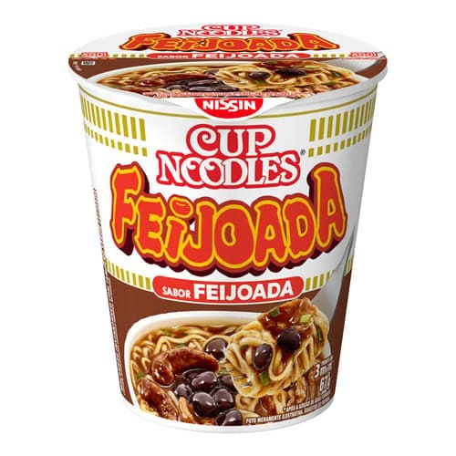 Macarrão Instantneo Cup Noodles Sabor Feijoada 67G
