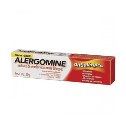 Maleato - De Dexclorfeniramina Alergomine 30Gr
