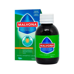 Imagem do produto Malvona - Antisséptico Solução Tópica 100Ml