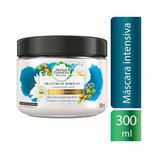Imagem do produto Mascara De Tratamento Herbal Essencesbio Renew Reconstrucao Com Oleo De Argan 300Ml