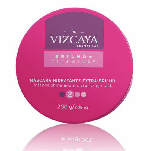 Mascara Hidratante Vizcaya - Brilho E Vitaminas Com 200 Gramas