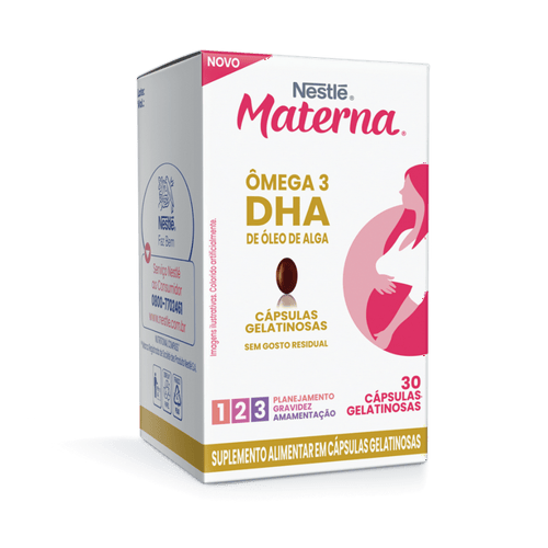 Imagem do produto Materna Omega 3 Dha Com 30 Capsulas
